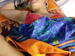 First Night Sex with Big Boobs Indian Bhabi - Hot Desi Bangladeshi Girlfriend Fucked Hard