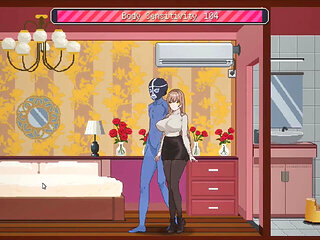 Busty Shop Clerk Adult Encounter - Pixel Hentai Game Scenes