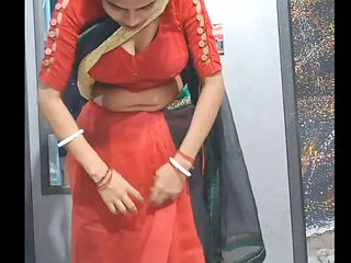 Desi Girl Dancing Home Alone