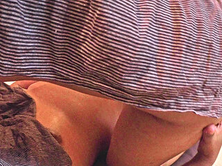 Asian Maid Riding Big Cock