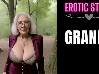 Mature Granny Erotic Story: Summer Heat with Stepmom (Audio Only)