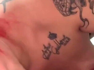 Cumming Hot in the Mouth of the Beautiful Slut - Facefucking and Deepthroat