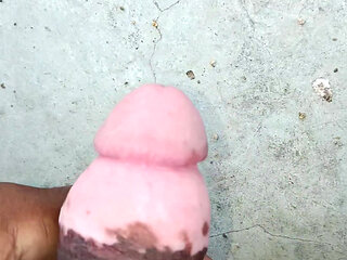 Young boy masturbates ver very fast and squirts inside