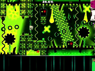 TRANS STEPSIS ES VIOLADA HARDCOREMENTE POR ENANO VERDE DEL GEOMETRY DASH (ROPA APRETADA)