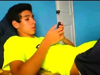 Latin Amateur Twink Masturbating Solo