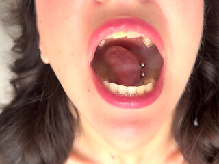 Cum in Mouth and Play with Sperm