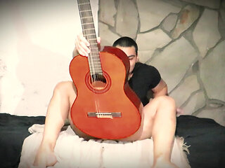GuitarJob Big Dick - Cristopher Rebellato Alexis - Masturbation