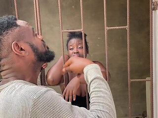 Came to Visit Me in Prison End up Fucking Me