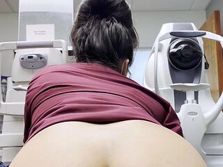 Amateur striptease and Solo masturbation