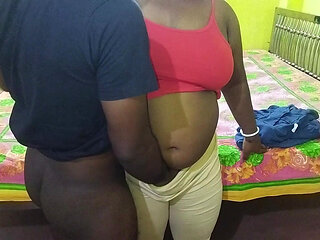 Seema Bhabhi is having Hardcore sex with her Neighbor in Doggystyle, Hindi audio