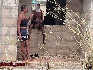 Honryblack porn1 - my gangster girlfriend really fuck outside our house prt1