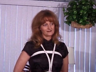 Hot MILF Lets Her Master Play with Her Amazing Tits