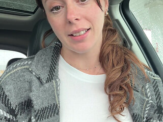 Trying Not to Cum Too Loud While I Pump My Gas