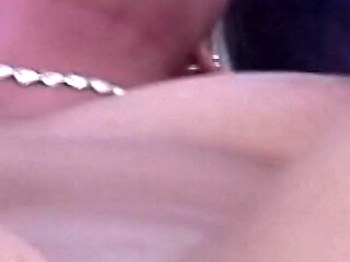 Hot Blonde Sticks a Finger in Her Wet Pussy