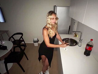 My friend'_s stepsister wants my GIANT COCK again! CREAMPIE - BABYDOLL x COFLA24CM