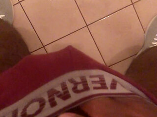 homemade Handjob - Risk of Getting Caught