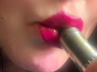 Smoking Hot Pink Seductive Lips & Slow Motion Vapor Bliss