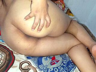 REAL HOUSE my neighbor fucks my ass and my husband sees us