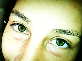 Green Eyes - Snow White Cum Bunny Pt. 2