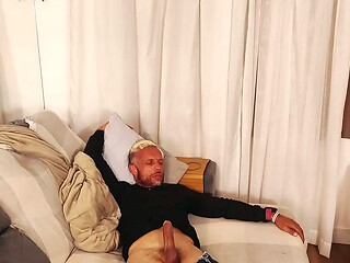 I dozed off and woke up with a hard-on and a feeling of pleasure, and my sister-in-law wanted dick, I fulfilled her wish by filling that little ass and the slut threw it all up.