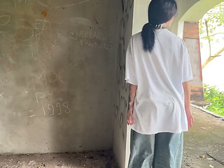 Fucked an alt girl in an abandoned building