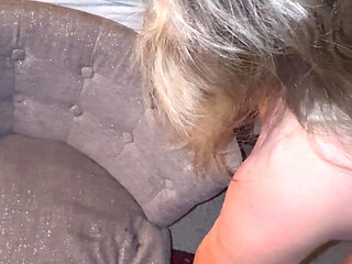 Wife Sucks Cock and Toys Her Ass