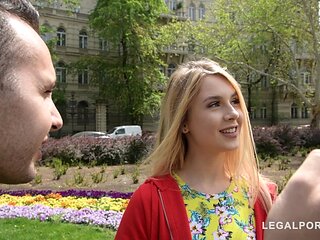 Petite Alecia Fox fucked balls deep by artist's thick boner GP705