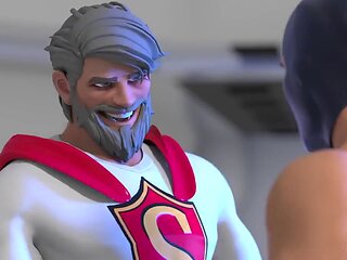 Uncut animated movie featuring a wild sodomy crew