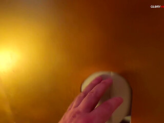 Early Morning Gloryhole Surprise: Fresh Cream in My Coffee - So Hot, You'll Watch It Over and Over
