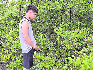 Beach Threesome Sex - Blonde Latina MILF with Big Tits Fucks Boyfriend and His Friend Outdoor