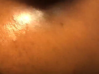 Gave Her Hot Doggy Backshot and Cum on Her Fat Ass