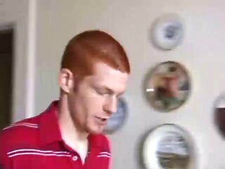 Redhead Tristian Jerks Off