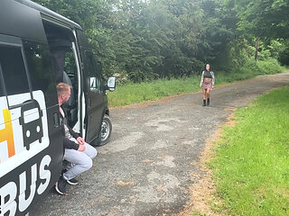 Miss Crude Catches a Ride on the Smash Bus