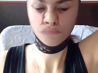 Fetish Black Panty Nylon Encasement Face During My Live Show