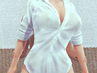 Cha Hae-in Fucked and Creampied Solo Leveling / Parody