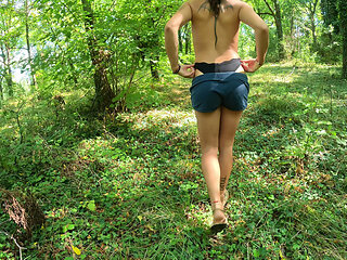 I walk naked in the woods hoping that some stranger will see me