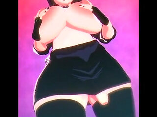 Goth Futa and Maxine (futa Shemale)