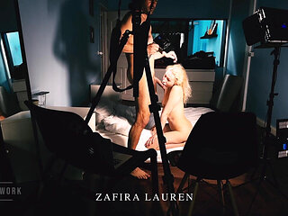 Behind the Scenes with Faphouse Model Zafira Lauren