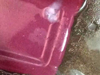 Musterbation at Bathroom