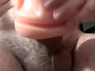 Cumming inside my satisfayer 2