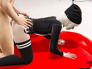 Yaoi Emo Femboy Getting Fucked on the Bonnet of a Car