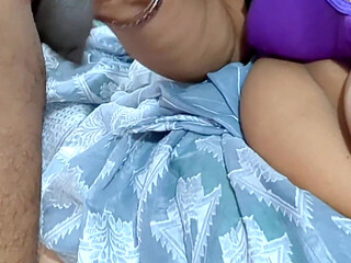 My Girlfriend's Hot Desi Stepmom Left Her Bra on My Bed - Punishing Her in Secret Homemade Video [4k]