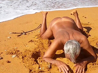 Ladysilva My Hot Ass Tanned on the Beach