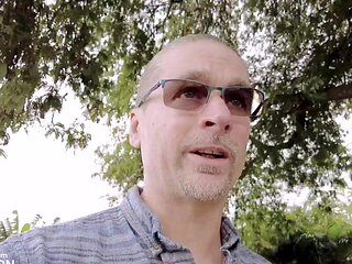 Video of Cory Chase's husband walking around a construction site
