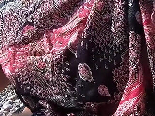 Jerking off My Boyfriend at a Beach - Quick Risky Outdoor Handjob with Huge Cumshot