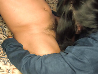 My Mother-in-law Loves to Suck My Cock All Day, She Comes to Visit Me Secretly From Her Husband