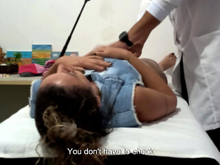 Routine Checkup Becomes a Naughty Affair
