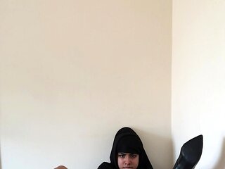 Small titted brunette amateur anal nailed at home