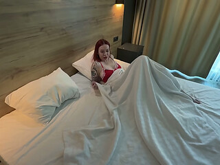Step Mom - Tori Mur - Shares Bed with Stepson in Hotel - Things Get Wild! FULL