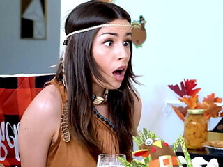 At dinner, my stepdad gave me a naughty look, slid his foot under the table, and slowly pushed his big toe into my pussy. I shivered with lust, trying to hide it. So hot!
